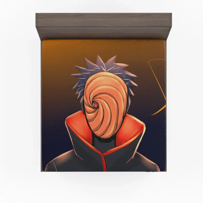 Obito Uchiha Shadows of Regret Anime Fitted Sheet