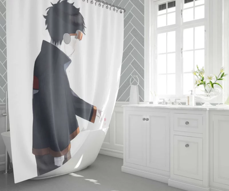 Obito Uchiha Shrouded Truth Anime Shower Curtain 1