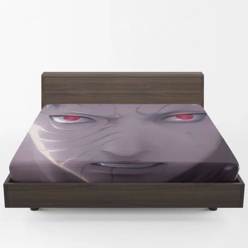 Obito Uchiha Unraveling Fate Anime Fitted Sheet 1