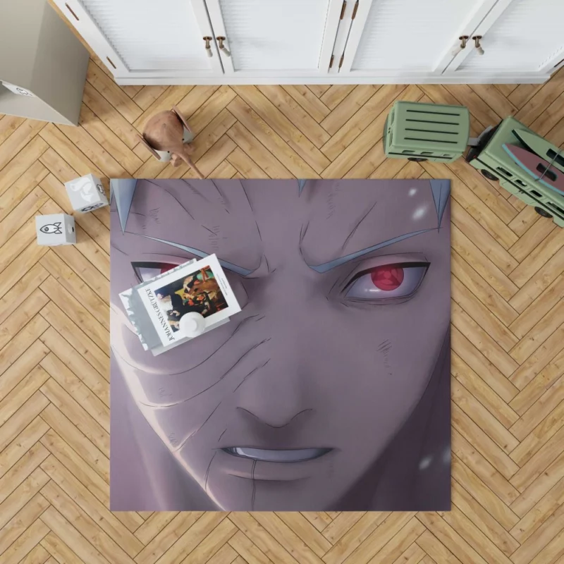 Obito Uchiha Unraveling Fate Anime Rug