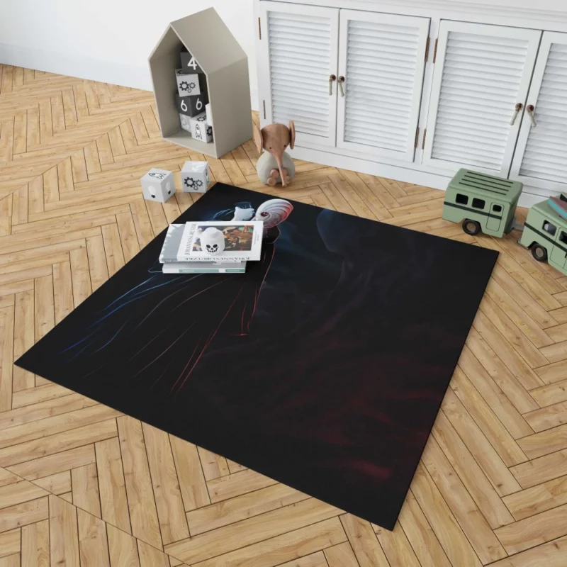 Obito Uchiha Veil of Darkness Anime Rug 1