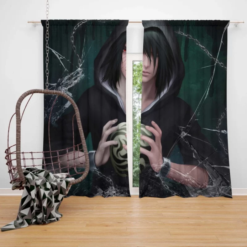 Obito Uchiha Veil of Secrets Anime Curtain