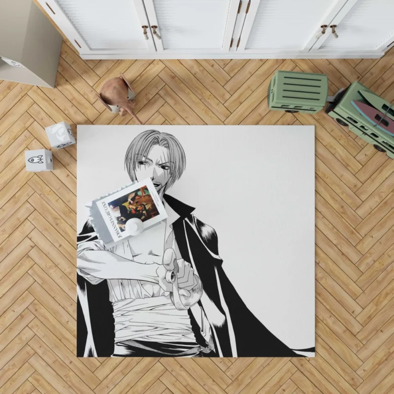 One Piece Legend Shanks Anime Rug