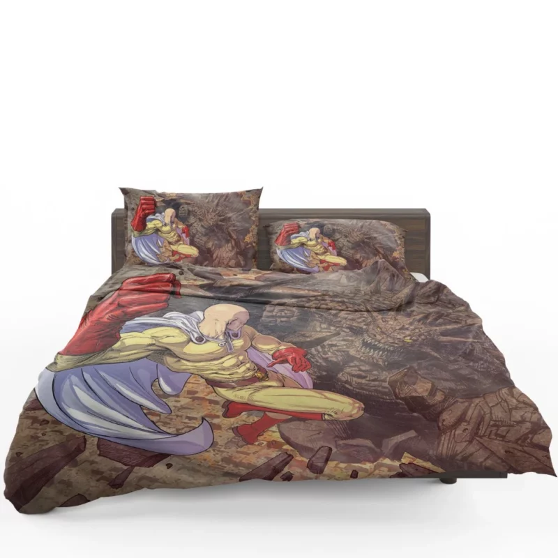 One Punch Man Heroic Saga Anime Bedding Set