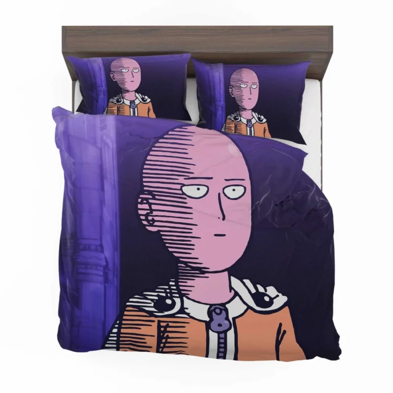 One-Punch Man Saitama Journey Anime Bedding Set 1