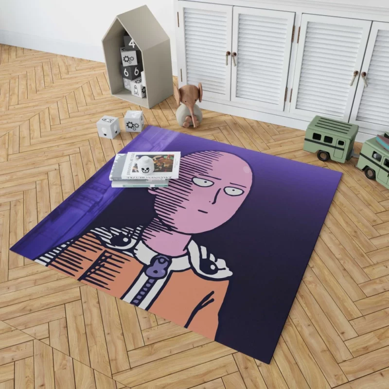 One-Punch Man Saitama Journey Anime Rug 1