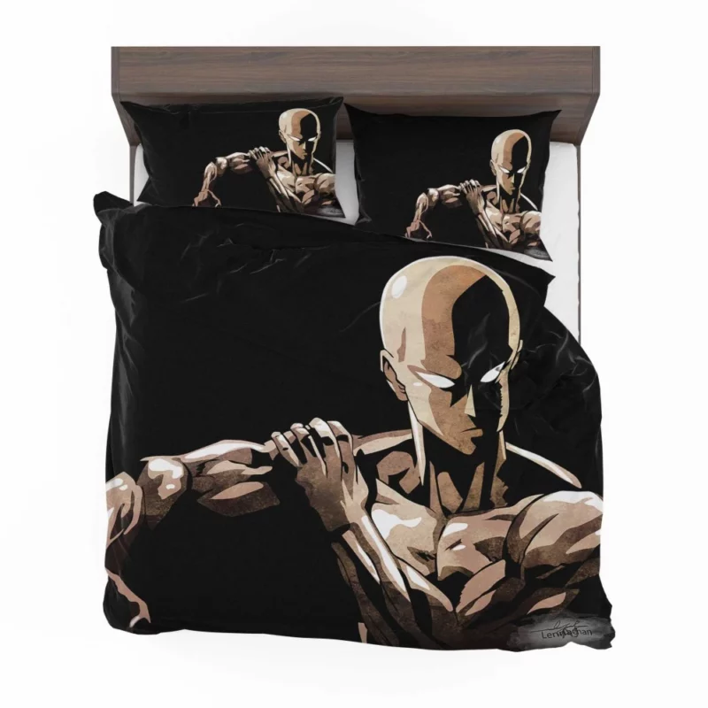 One Punch Man Saitama Power Anime Bedding Set 1