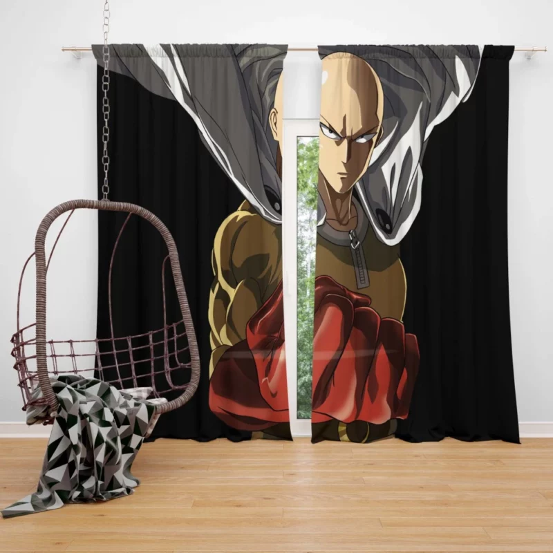 One-Punch Man - Saitama Tale Anime Curtain