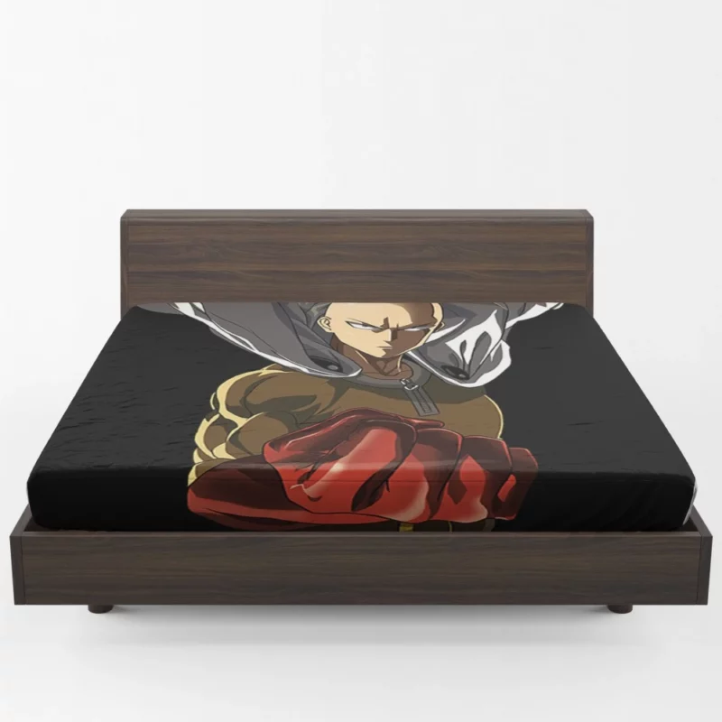 One-Punch Man - Saitama Tale Anime Fitted Sheet 1