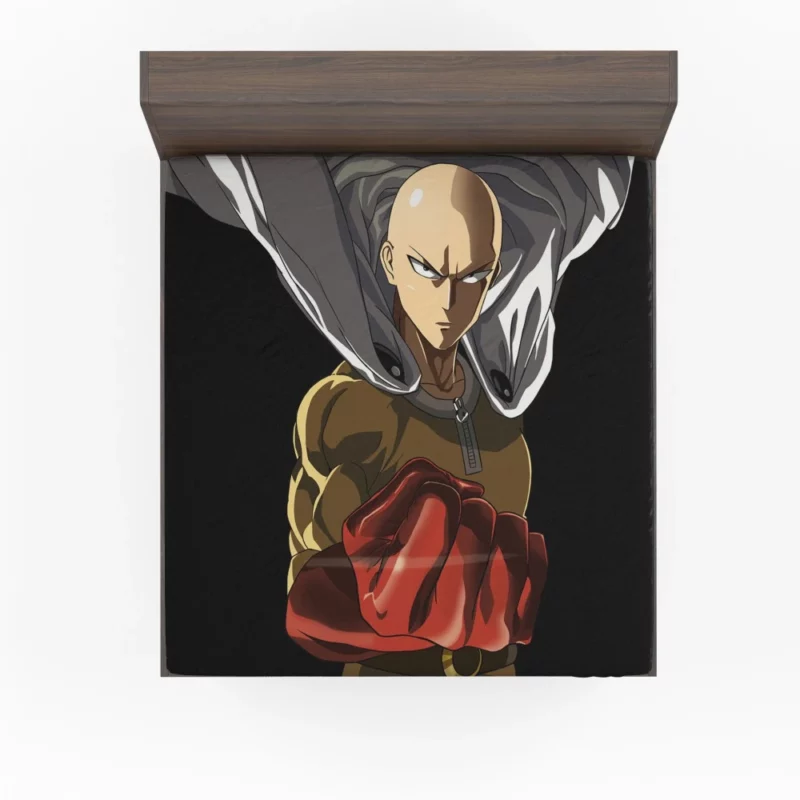 One-Punch Man - Saitama Tale Anime Fitted Sheet