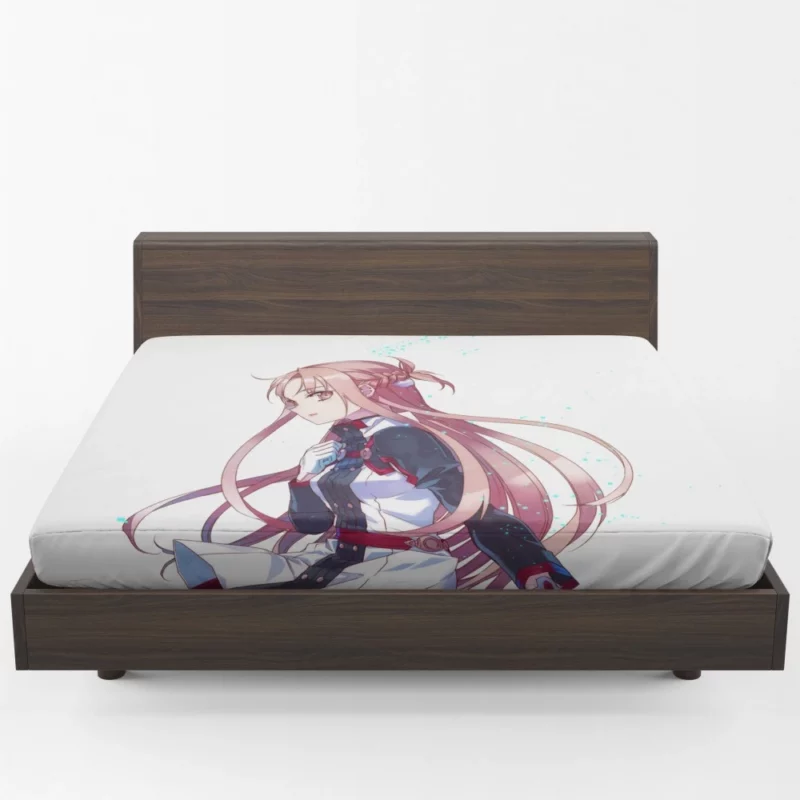 Ordinal Scale Asuna Online Quest Anime Fitted Sheet 1