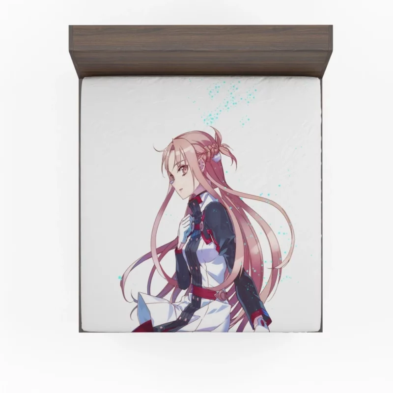Ordinal Scale Asuna Online Quest Anime Fitted Sheet
