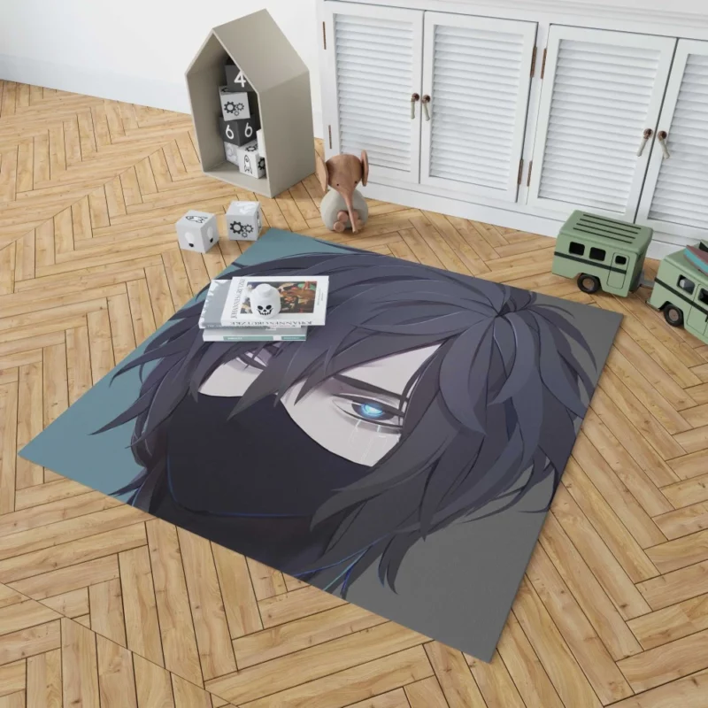 Original Boy Masked Mystery Anime Rug 1