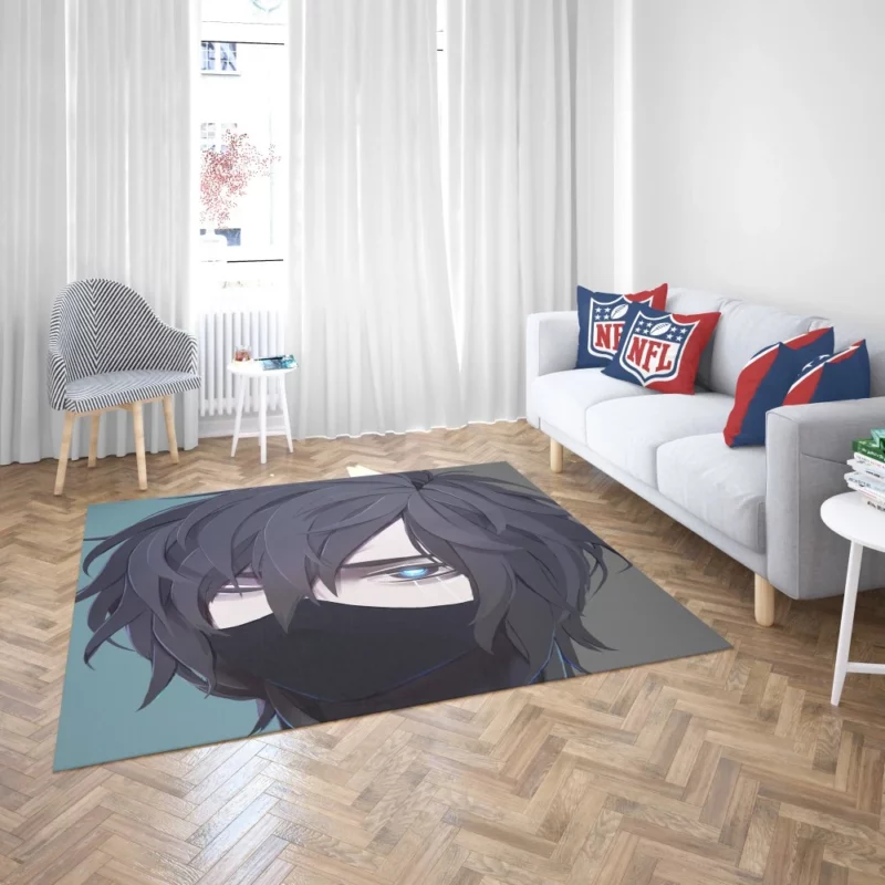 Original Boy Masked Mystery Anime Rug 2