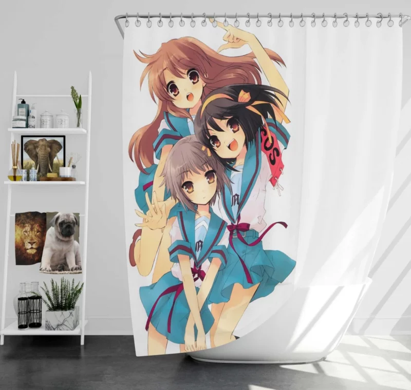 Orihime Inoue and Ulquiorra Cifer Bleach Union Anime Shower Curtain