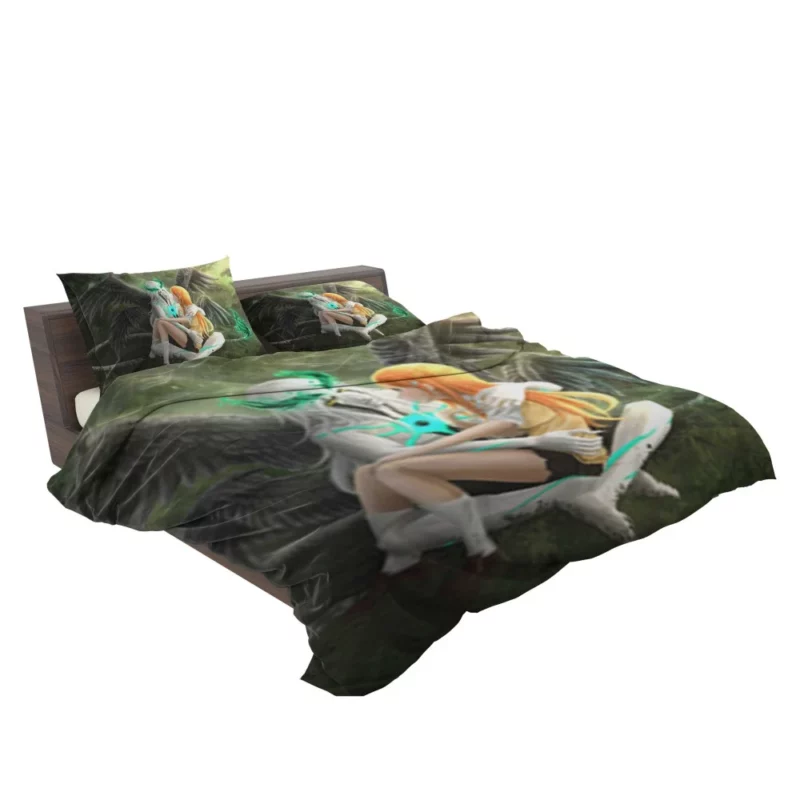 Orihime Inoue and Ulquiorra Cifer Eternal Ties Anime Bedding Set 2