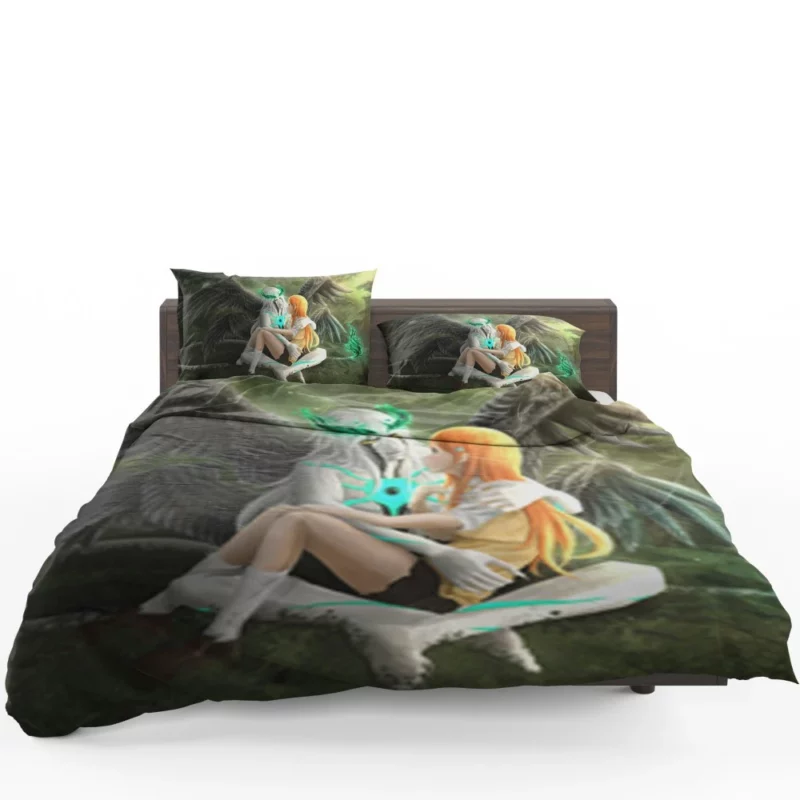 Orihime Inoue and Ulquiorra Cifer Eternal Ties Anime Bedding Set