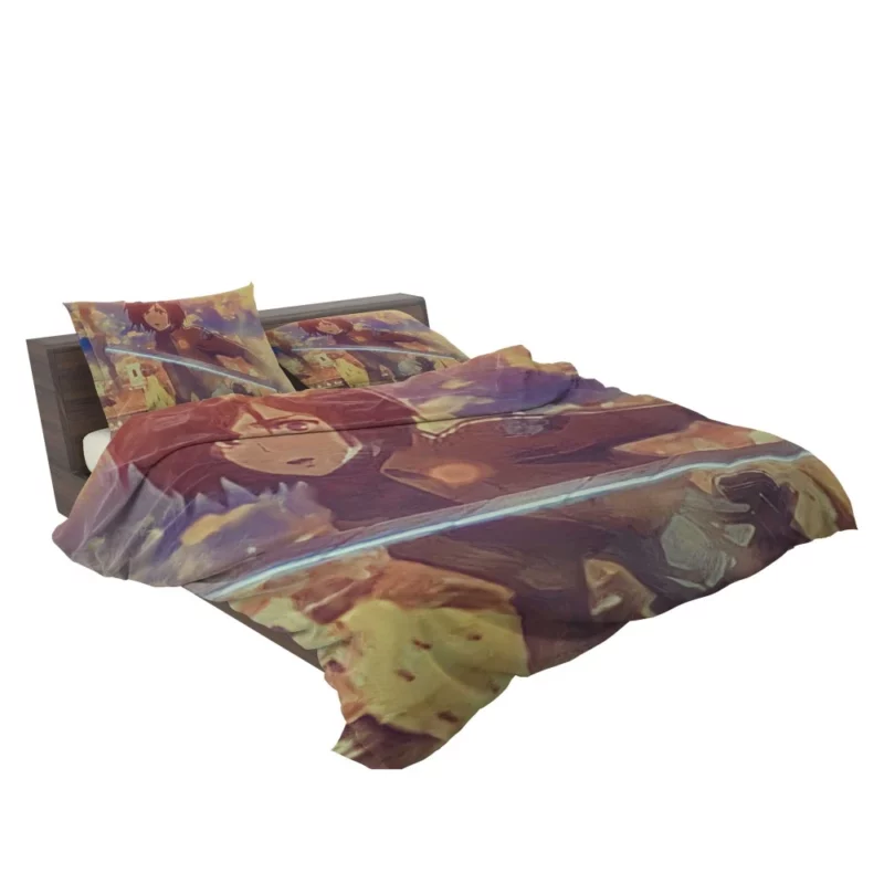 Painted Mikasa Artistic Titan Slayer Anime Bedding Set 2