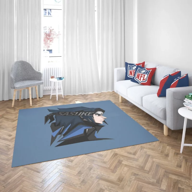 Path of the Avenger Sasuke Uchiha Anime Rug 2