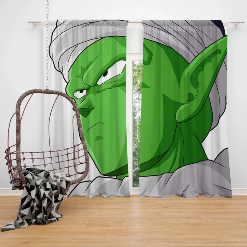 Piccolo Namekian Warrior of Strength Anime Curtain