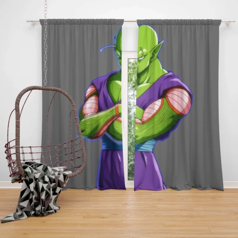 Piccolo Z Fighter Resilient Ally Anime Curtain