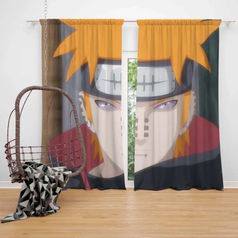 Pinnacle of Pain Jiraiya and Yahiko Anime Curtain