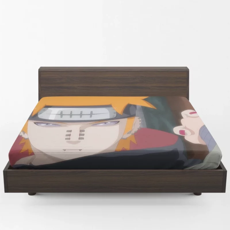 Pinnacle of Pain Jiraiya and Yahiko Anime Fitted Sheet 1