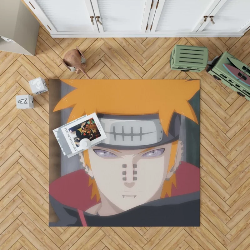 Pinnacle of Pain Jiraiya and Yahiko Anime Rug