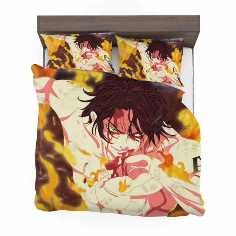 Portgas D. Ace Burning Determination Anime Bedding Set 1