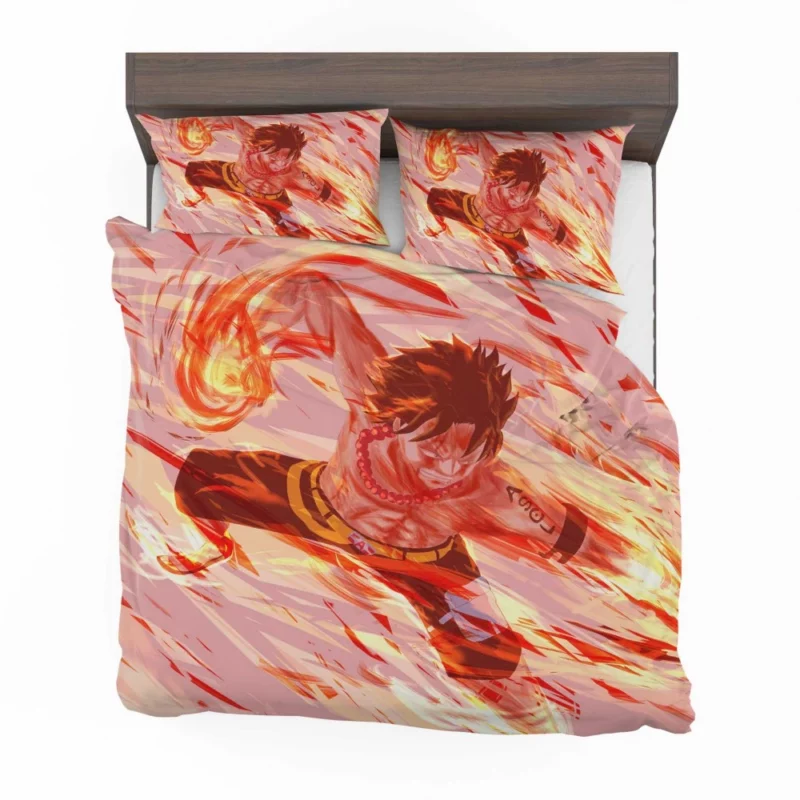 Portgas D. Ace Burning Legacy Anime Bedding Set 1