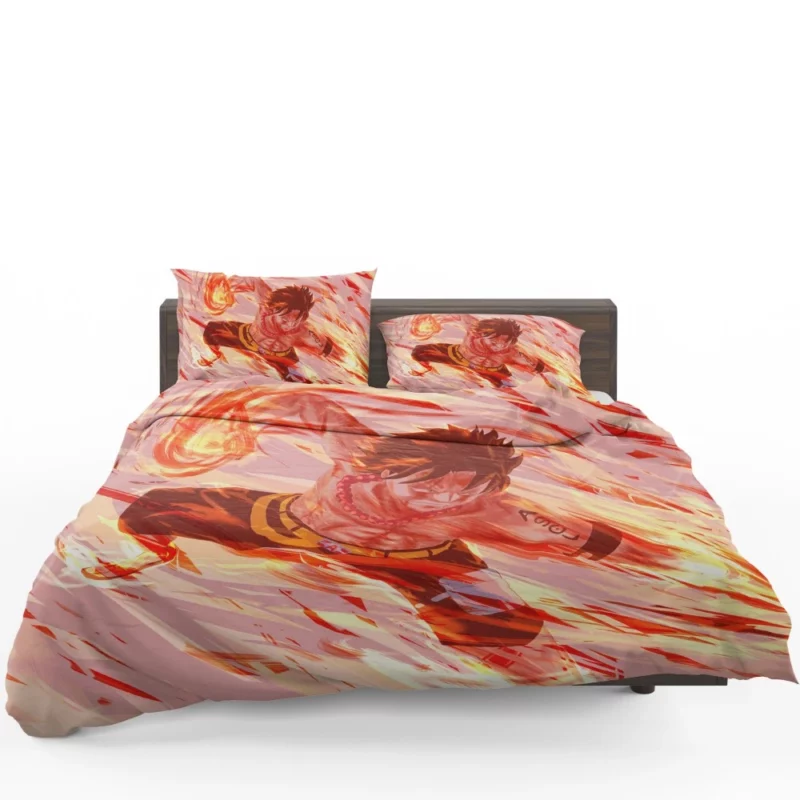 Portgas D. Ace Burning Legacy Anime Bedding Set