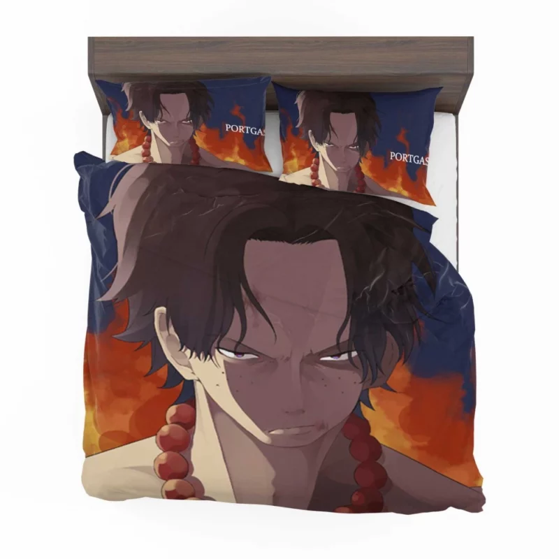 Portgas D. Ace Eternal Flame Anime Bedding Set 1