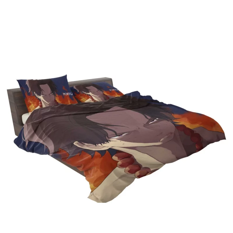 Portgas D. Ace Eternal Flame Anime Bedding Set 2