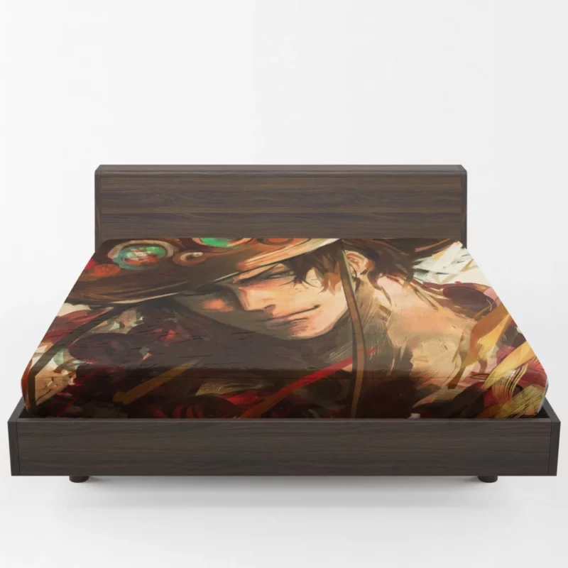 Portgas D. Ace Fiery Legacy Anime Fitted Sheet 1