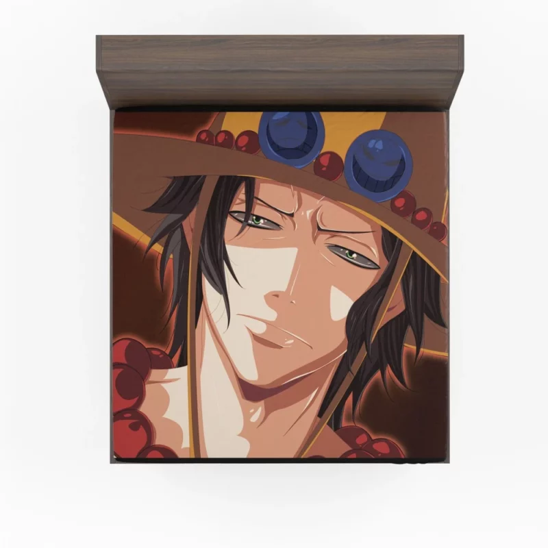 Portgas D. Ace Fire and Adventure Anime Fitted Sheet