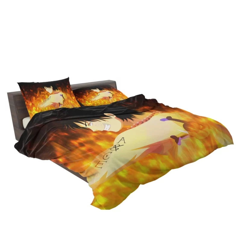 Portgas D. Ace Flaming Dream Anime Bedding Set 2