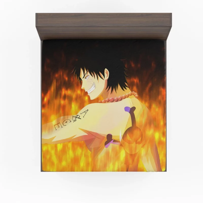 Portgas D. Ace Flaming Dream Anime Fitted Sheet