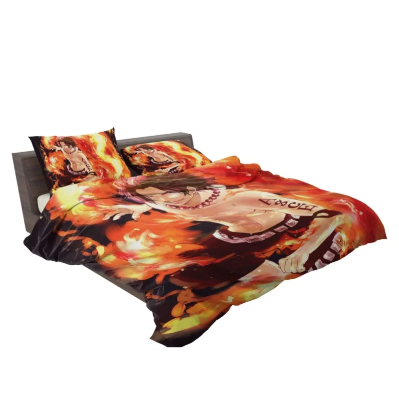 Portgas D. Ace Heart of Flame Anime Bedding Set 2