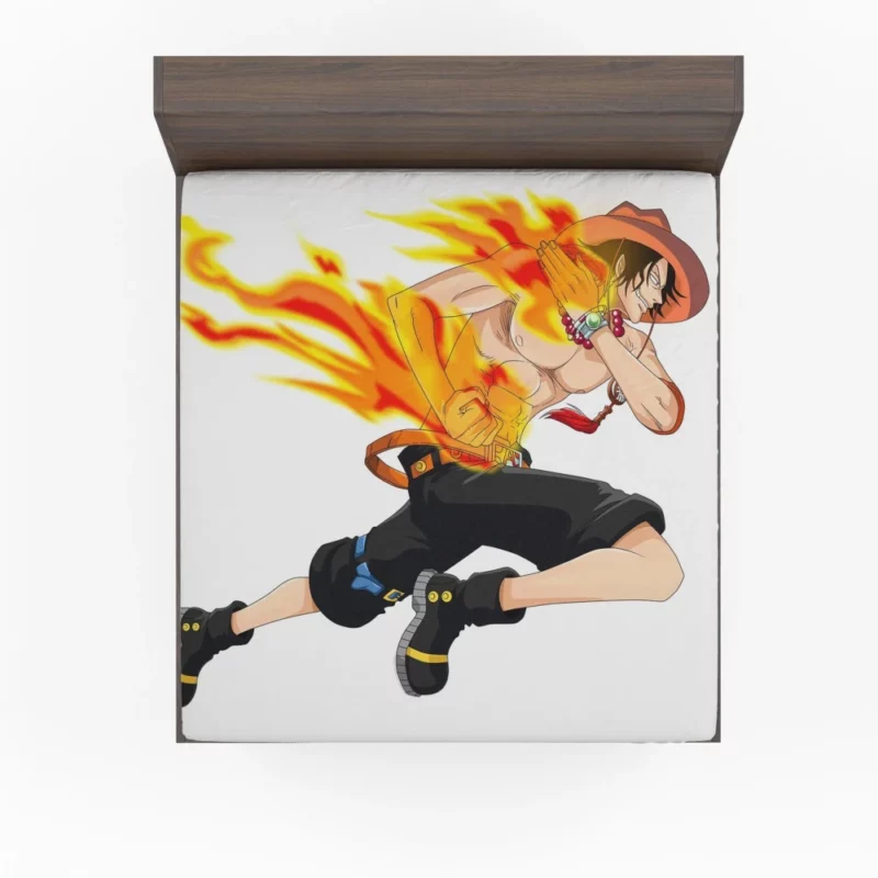 Portgas D. Ace Legacy of Flames Anime Fitted Sheet