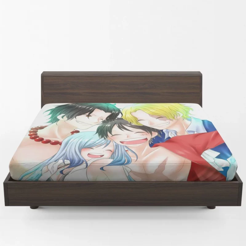 Portgas D. Ace Pirate Pride Anime Fitted Sheet 1