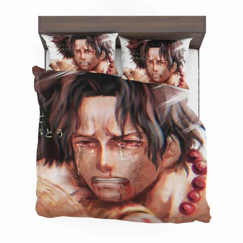 Portgas D. Ace and Monkey D. Luffy Brothers Anime Bedding Set 1