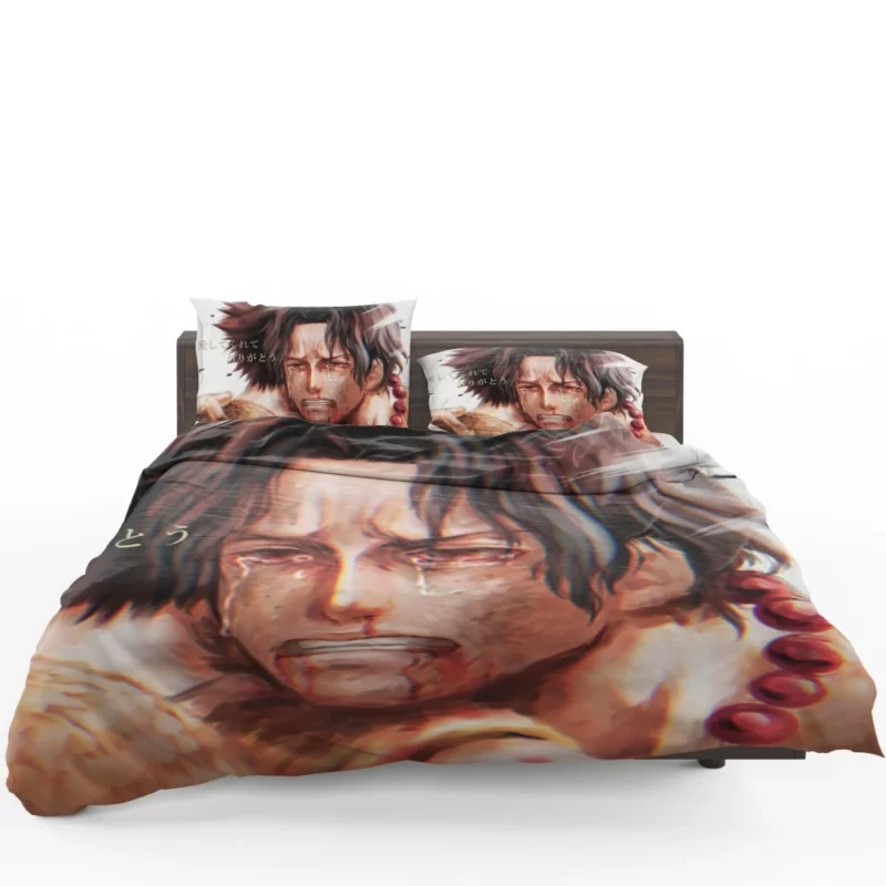 Portgas D. Ace and Monkey D. Luffy Brothers Anime Bedding Set