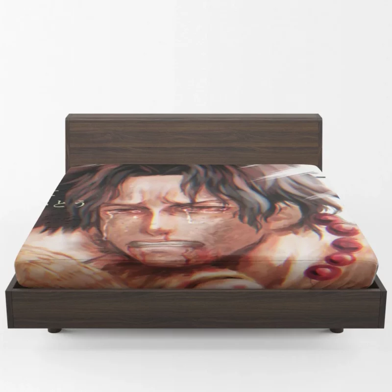Portgas D. Ace and Monkey D. Luffy Brothers Anime Fitted Sheet 1