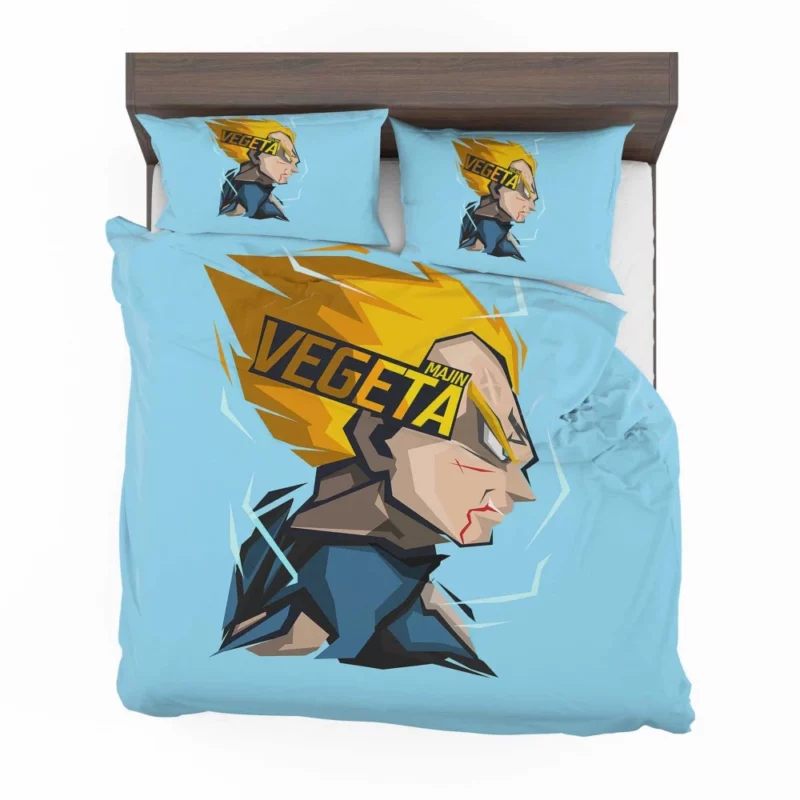 Prince Dilemma Vegeta Inner Struggle Anime Bedding Set 1