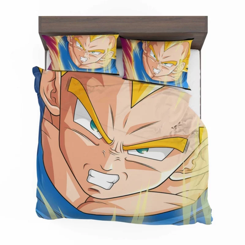 Prince Transformation Vegeta Power Anime Bedding Set 1