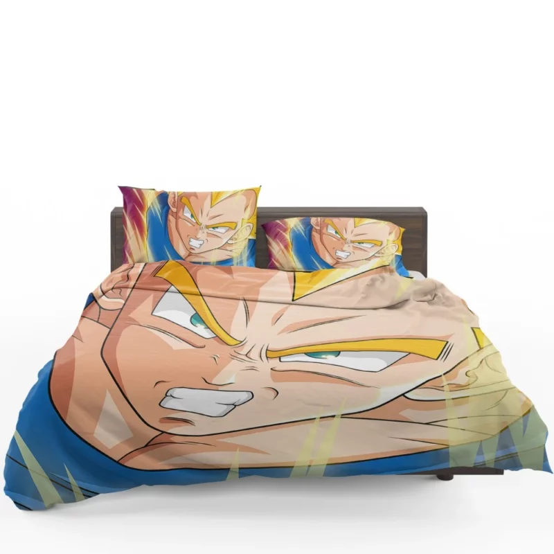 Prince Transformation Vegeta Power Anime Bedding Set