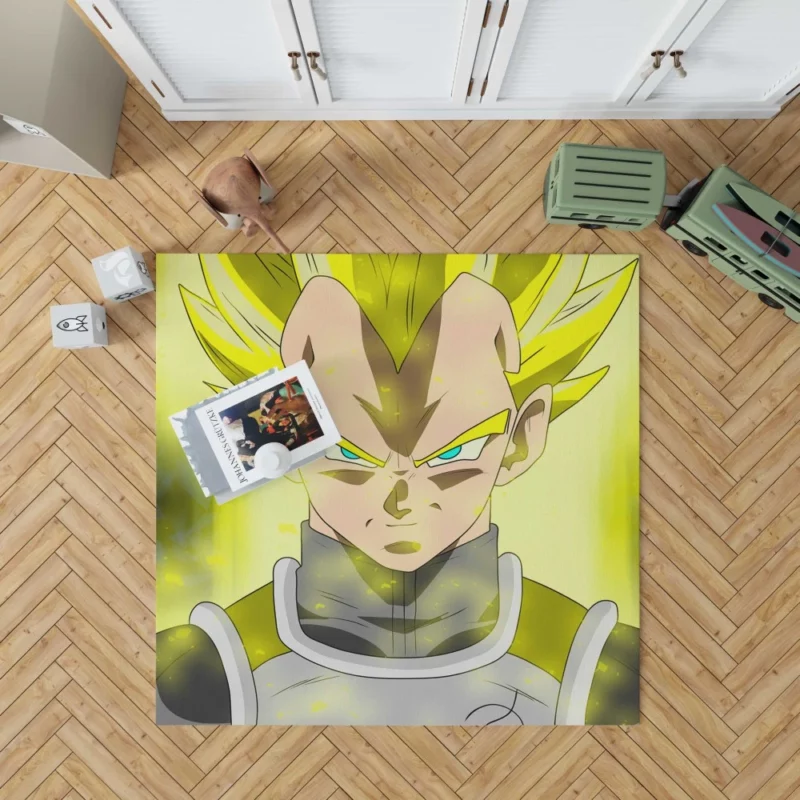 Prince of Saiyans Super Saiyan Legacy Anime Rug