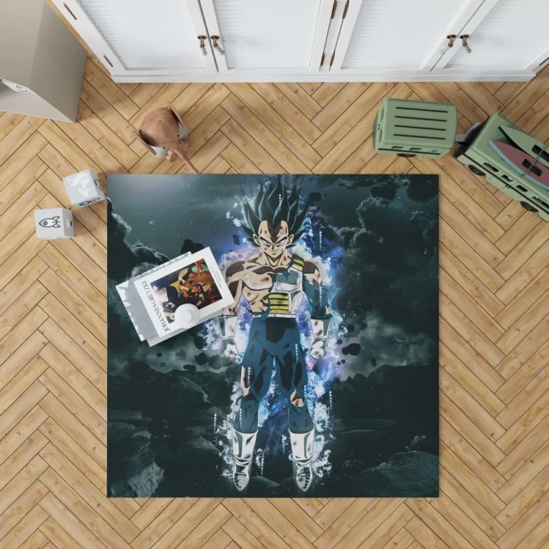 Prince of Saiyans Vegeta Journey Anime Rug