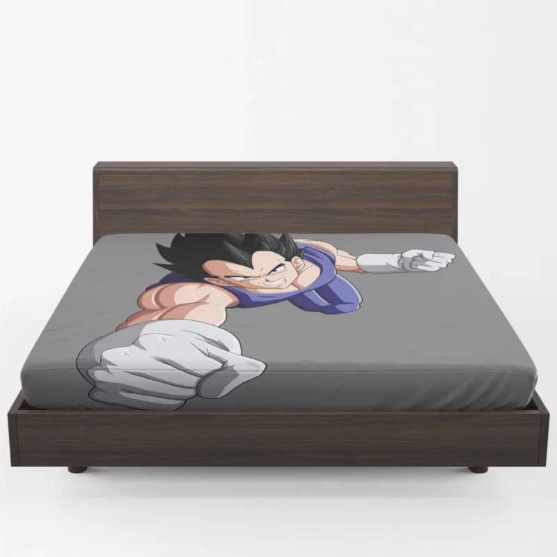 Prince of Saiyans Vegeta Saga Anime Fitted Sheet 1