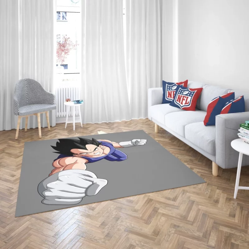 Prince of Saiyans Vegeta Saga Anime Rug 2